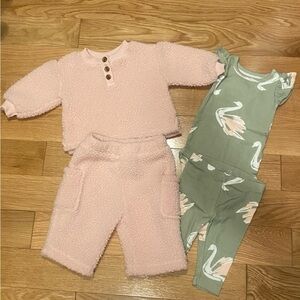 Old Navy & Carters Pink/Green Bundle
